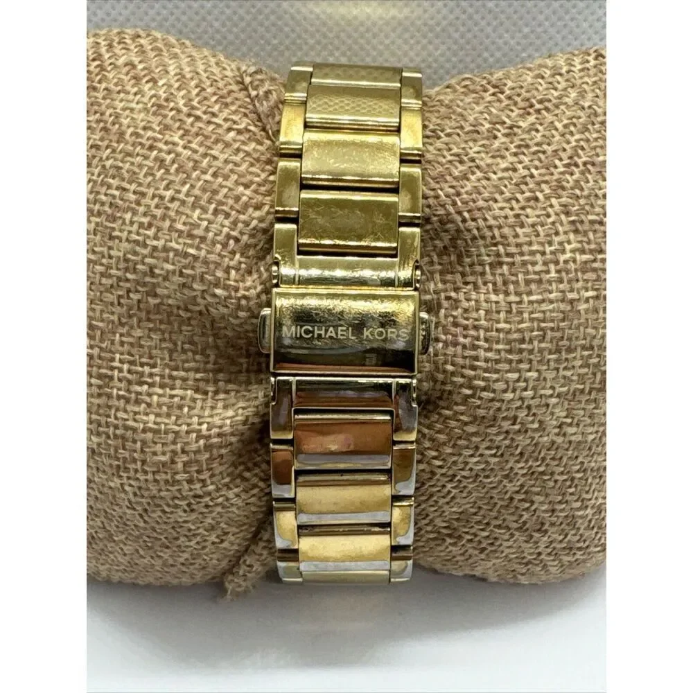 Michael Kors Parker MK5354 Women's Gold Stainless Steel Analog Dial Watch JNA634